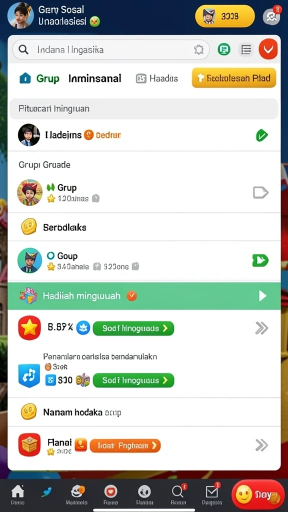Contoh level menantang dalam permainan 33ZK.