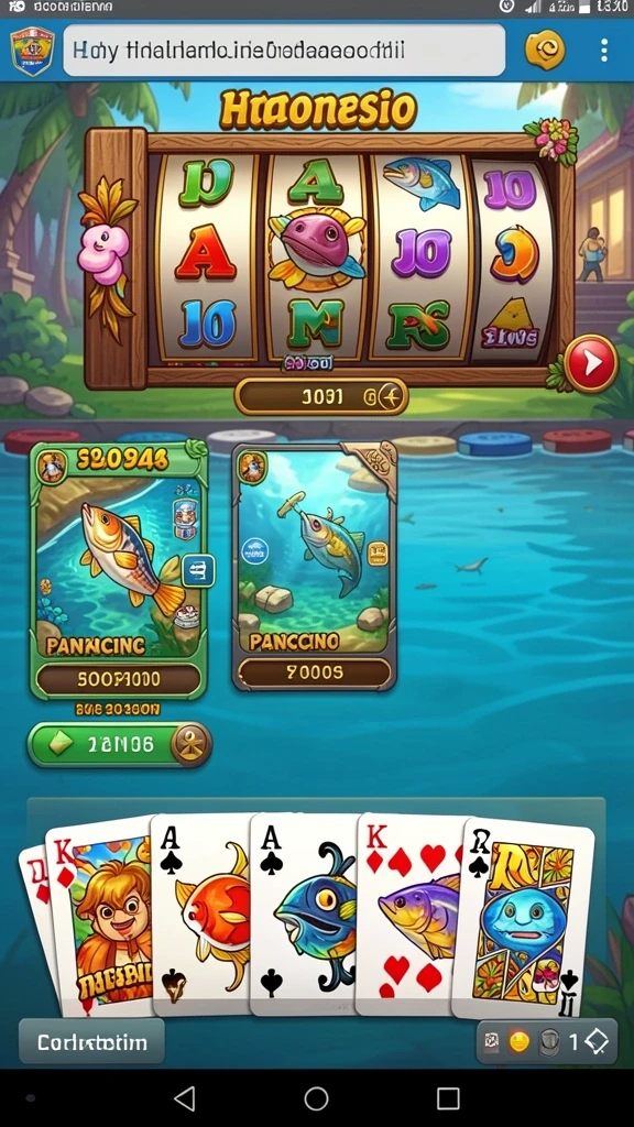 Tangkapan layar menampilkan salah satu level menantang di dalam game.