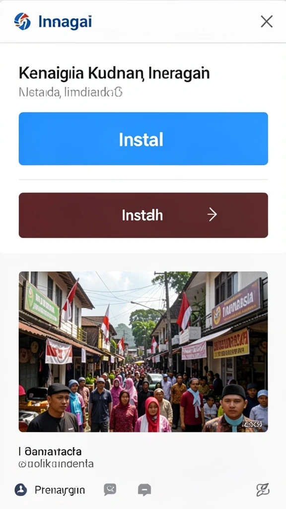 Tampilan awal ARWANATOTO yang menarik dan user-friendly.