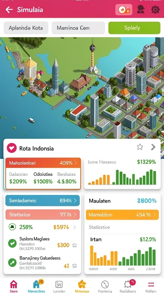 Beragam permainan untuk dipilih dan dinikmati.