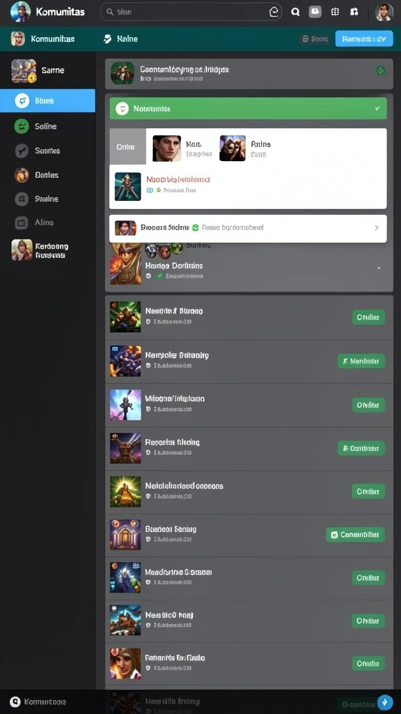 Tampilan awal game yang memikat dan penuh warna.
