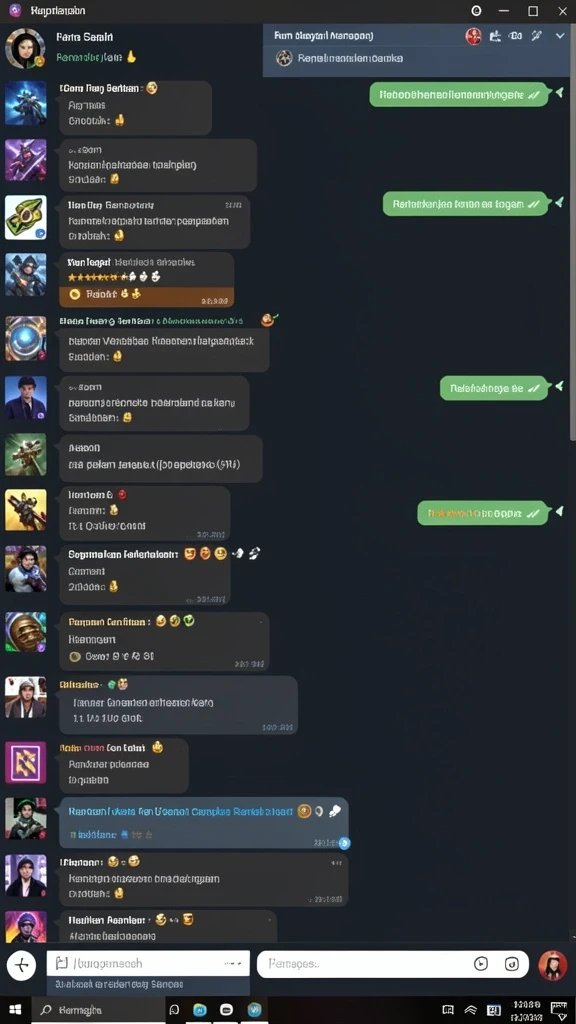 Screenshot menunjukkan antarmuka permainan catur yang menarik.