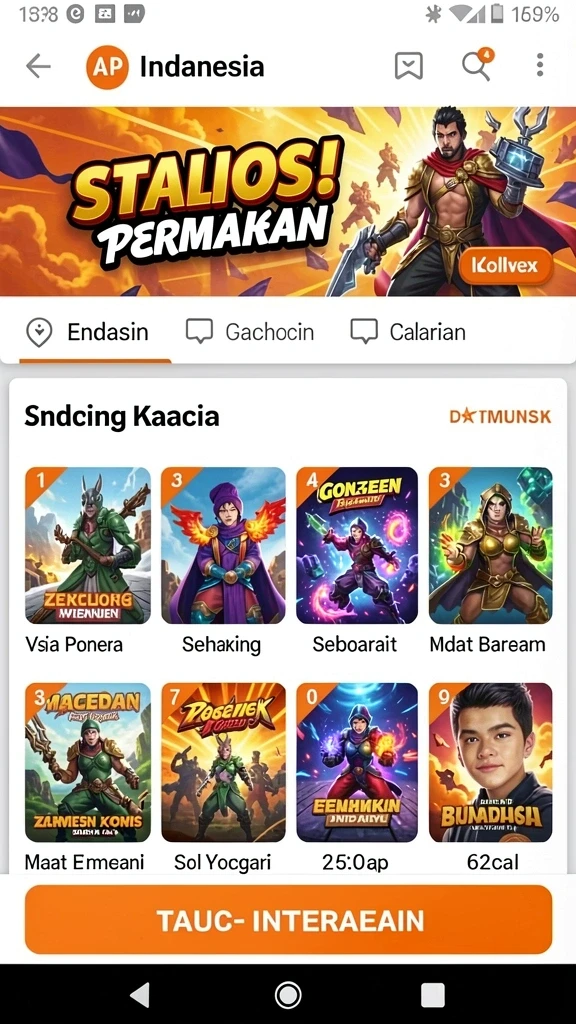 Level baru dengan tantangan yang lebih seru.