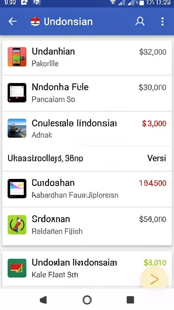 Lingkungan permainan yang menakjubkan dan penuh warna.