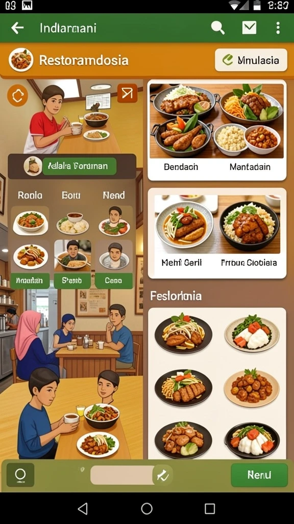 Screenshot memperlihatkan grafis yang memukau saat menjelajahi dunia.
