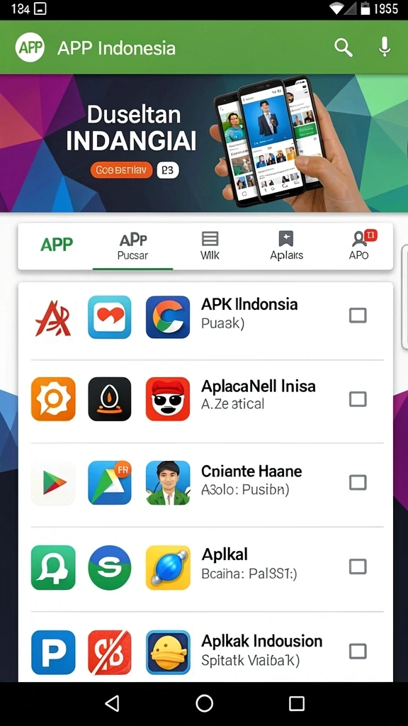 Penggambaran karakter yang menarik dan berwarna.