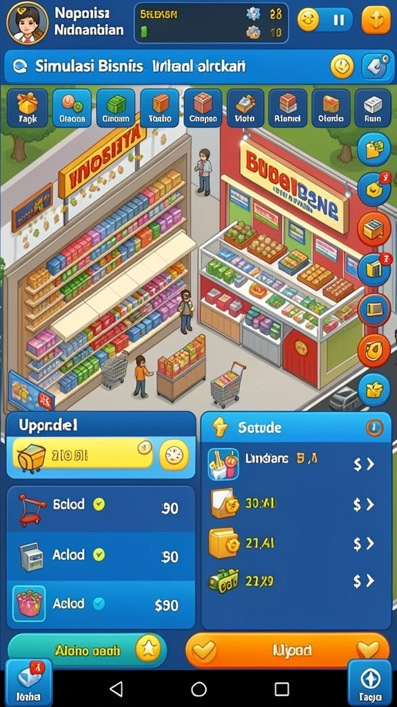 Tampilan antarmuka yang user-friendly untuk pemesanan cepat.