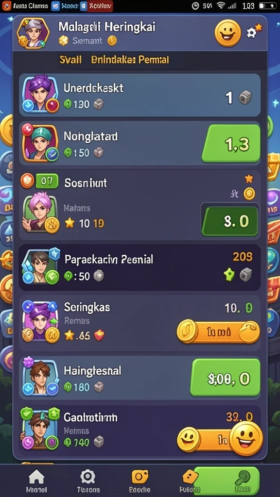 Tampilan antarmuka yang menarik dan mudah dinavigasi.