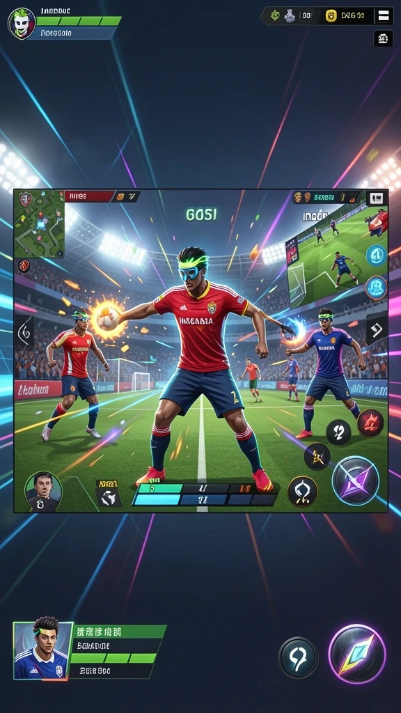 Screenshot dari fitur interaksi antar pemain.