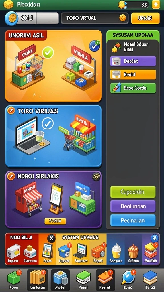 Gameplay yang intuitif dan responsif.