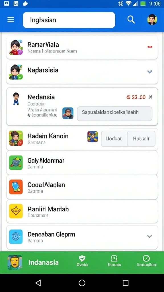 Momen aksi seru saat melewati rintangan sulit.