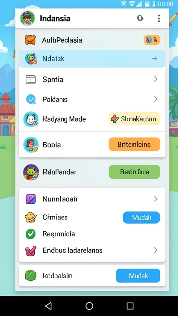 Mode multiplayer untuk bersaing dengan teman.