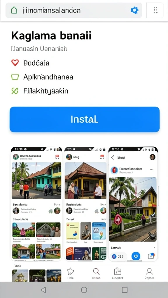 Tangkapan layar menampilkan antarmuka utama MDG188.