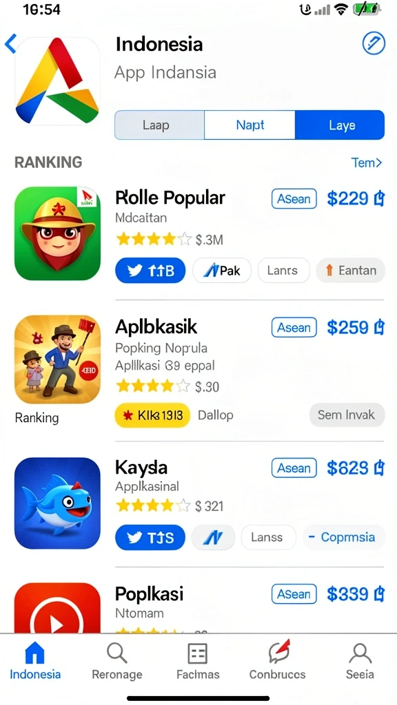 Fitur permainan yang beragam untuk semua kalangan.