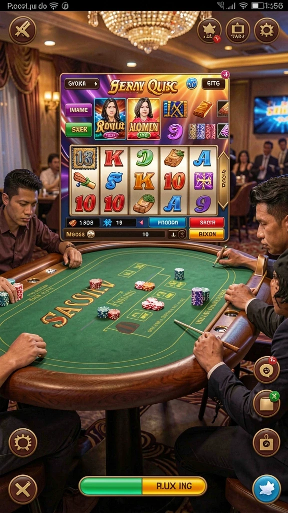 Tangkapan layar menu utama dengan berbagai pilihan mode permainan.