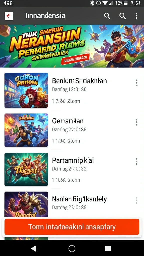 Fitur chat untuk berbagi strategi dengan pemain lain.