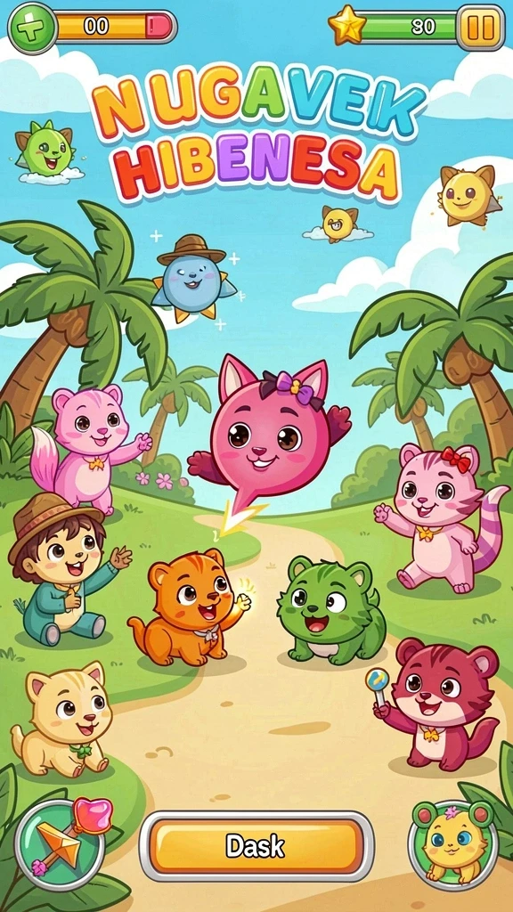 Fitur chat in-game untuk berinteraksi dengan teman.