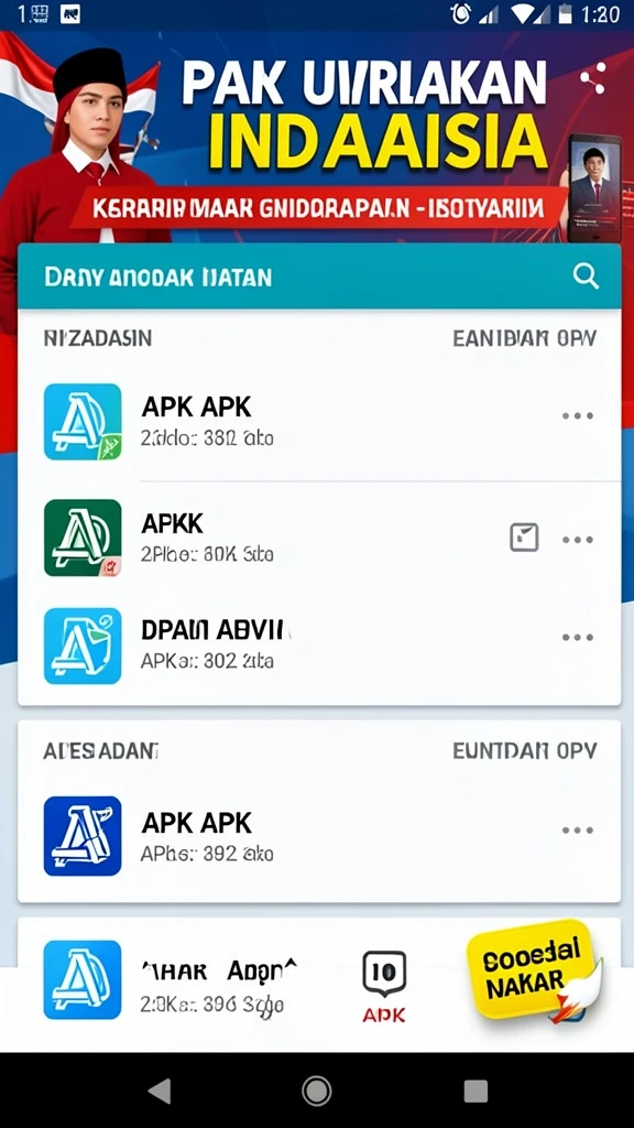 Tampilan antarmuka yang menarik dan mudah digunakan.