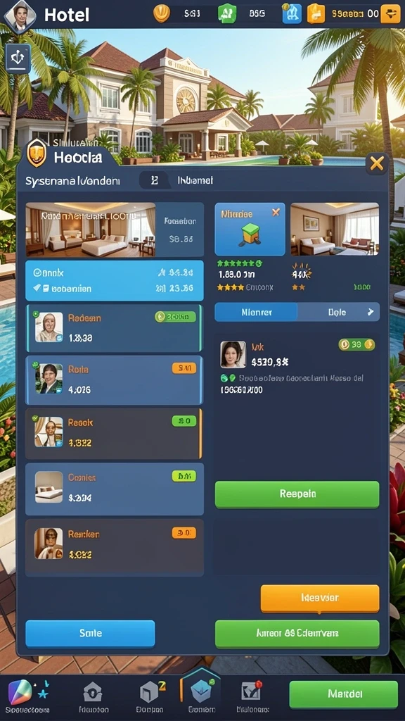 Tampilan awal game yang menarik dan cerah.