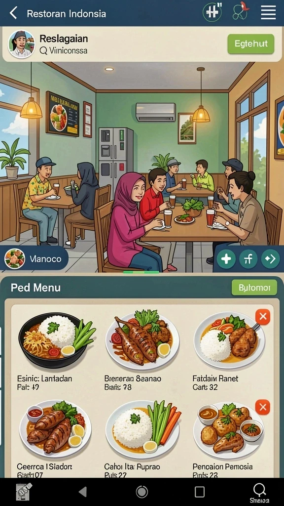 Mode multiplayer yang seru untuk dimainkan bersama teman.