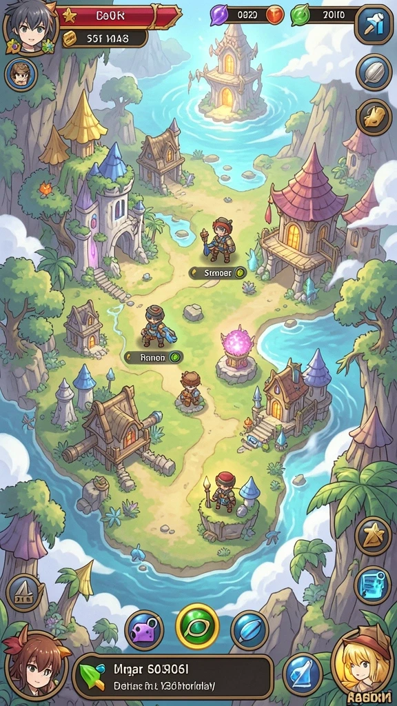 Screenshot memperlihatkan level menantang yang harus dilalui.