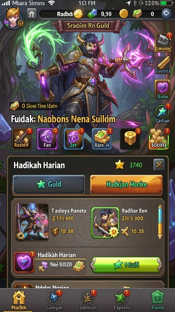 Gameplay seru yang menguji kecepatan dan kecerdasan.