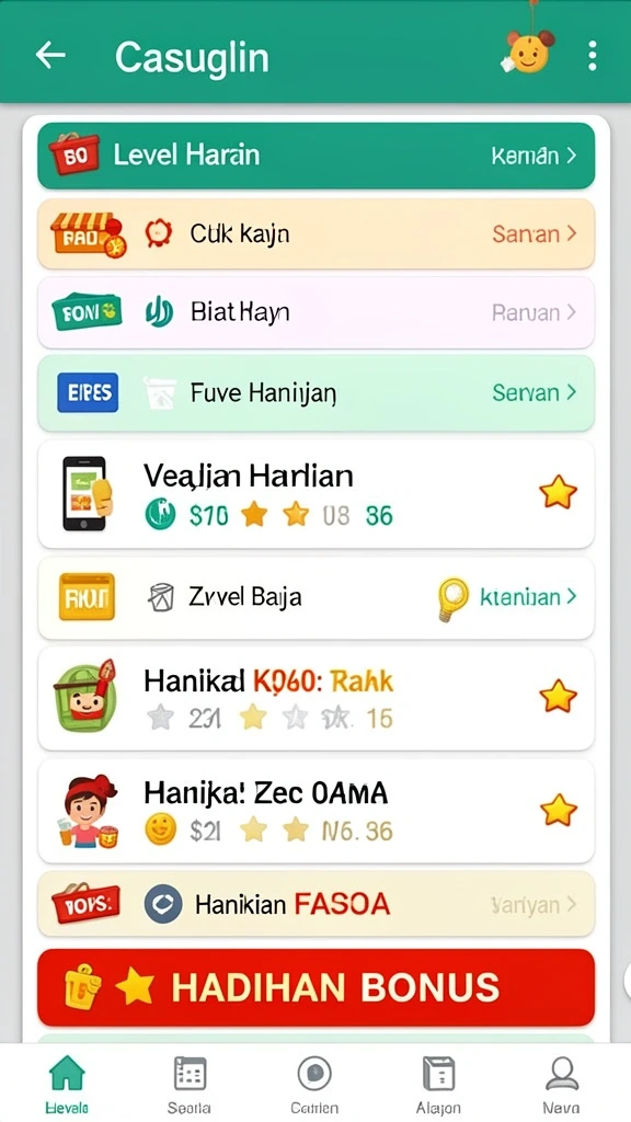 Ragam karakter menarik untuk dimainkan.