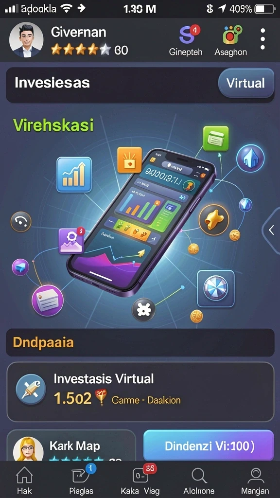 Tampilan antarmuka yang user-friendly dan menarik.