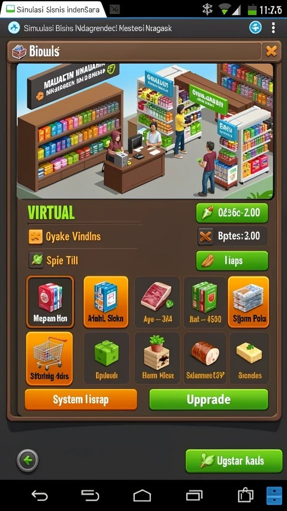 Tampilan antarmuka yang modern dan user-friendly.