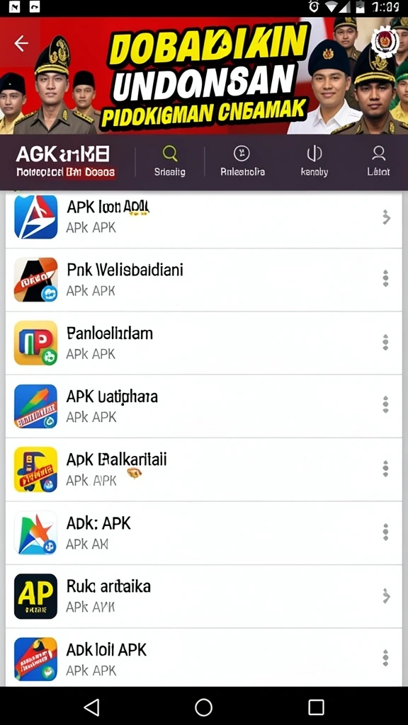 Tampilan antarmuka yang user-friendly.