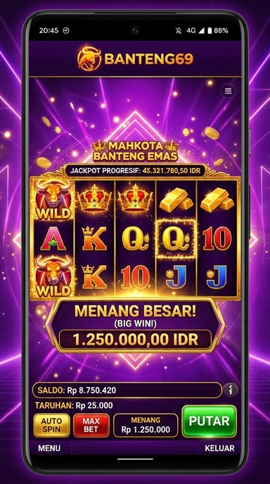 banteng69 — layar beranda